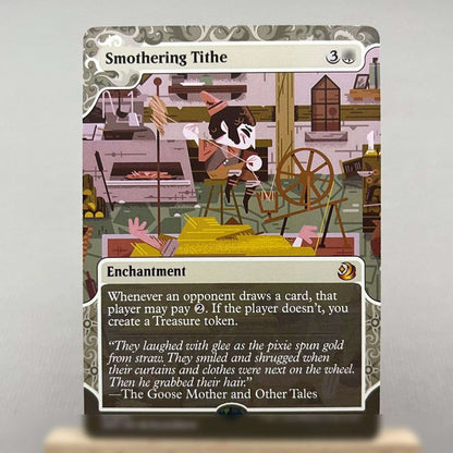 WOT SPG LCC WOE LCI HOLO4-02 Cartas TCG para Jogo em Casa Proxy mágico da Mana Crypt Rhystic Study Lord of Underworld gather