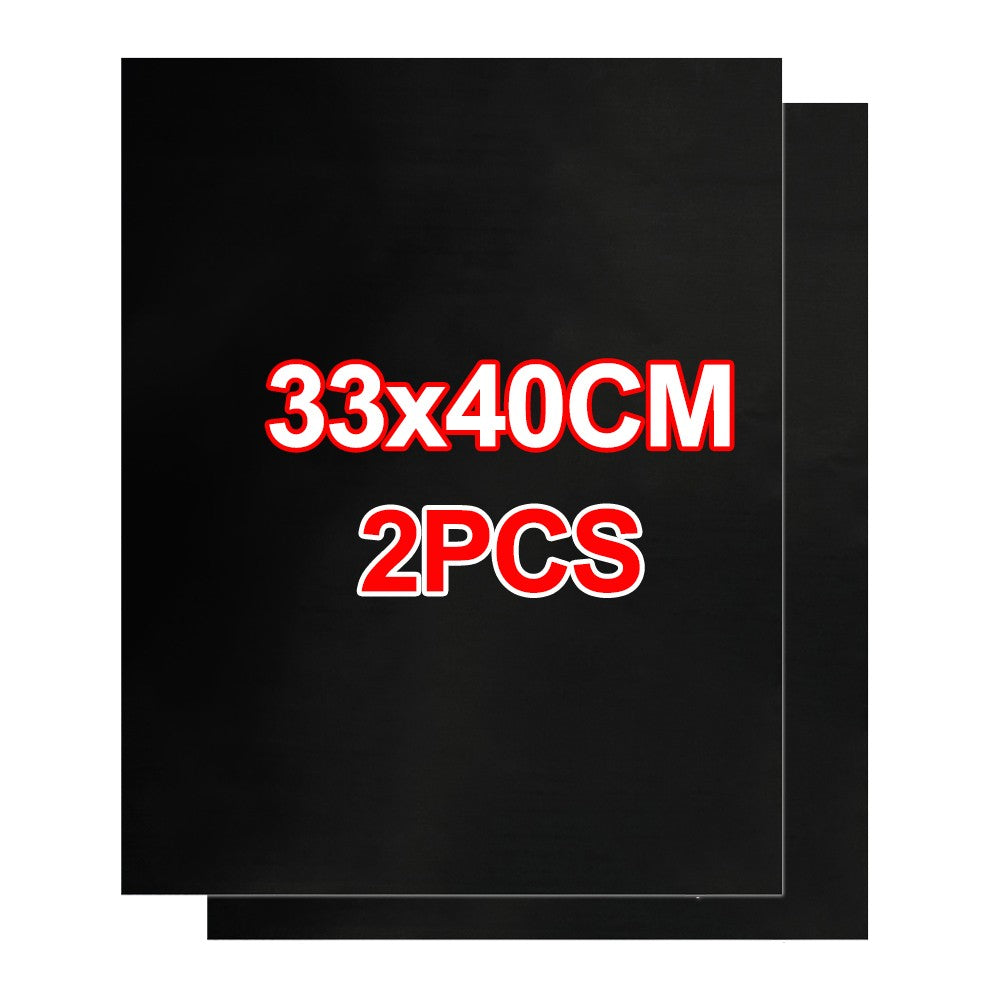 1-5pcs BBQ Grill Mat Non-stick Mat Heat Resistant Grill Mat Outdoor Baking Reusable Barbecue Party Mat 40x50cm Grill Accessories