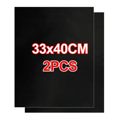 1-5pcs BBQ Grill Mat Non-stick Mat Heat Resistant Grill Mat Outdoor Baking Reusable Barbecue Party Mat 40x50cm Grill Accessories