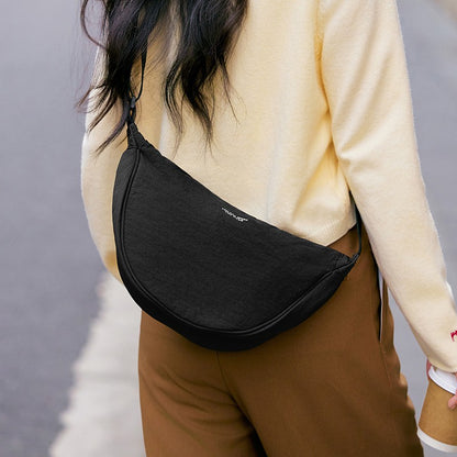 Semir Crossbody Bag Women 2025 New Chest Bag Macaron Color Dumpling Bag  Minimalist Waist Pack Shoulder Purse