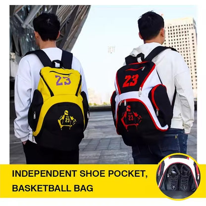 Custom Team Basketball Backpack Personalized Sports Bag with Free Logo Name Professional Gear Backpack for Players Training