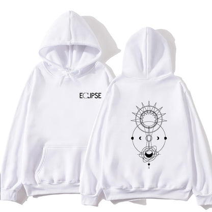 The Eclipse Hoodie New Sweatshirt Men Women Printing Hoodies Pullover Unisex Harajuku Tracksuit