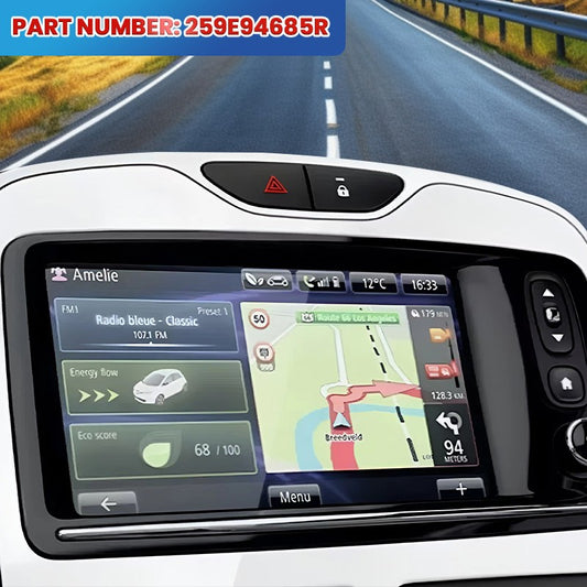 The European version of the GPS SD card works with Renault Cars R-Link 11.05 259E94685R  GPS Maps Satellite Navigation SD