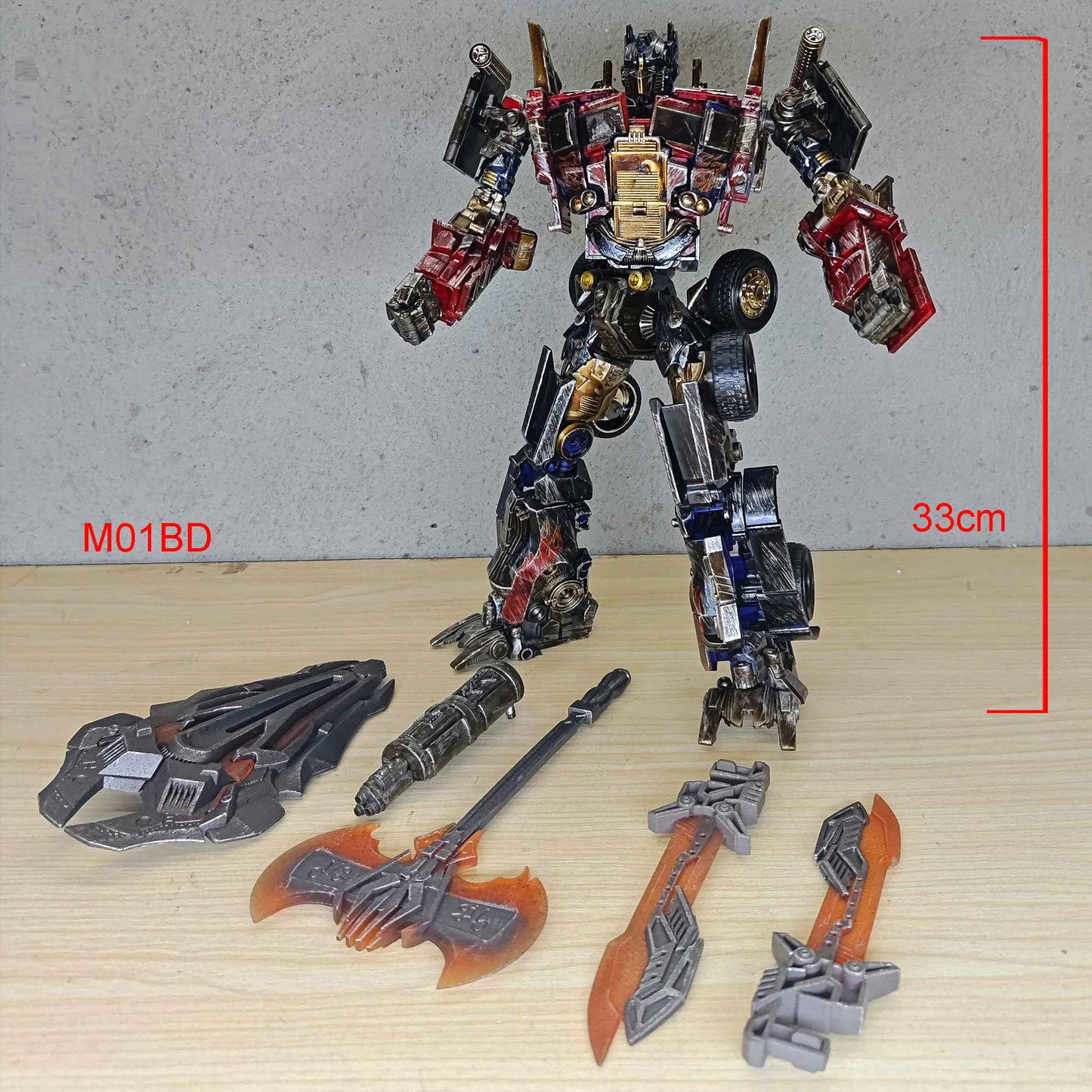Robot Weijiang Optimus Commander W8022 Transformation Toys Model Black Apple OP Commander M01 Figure