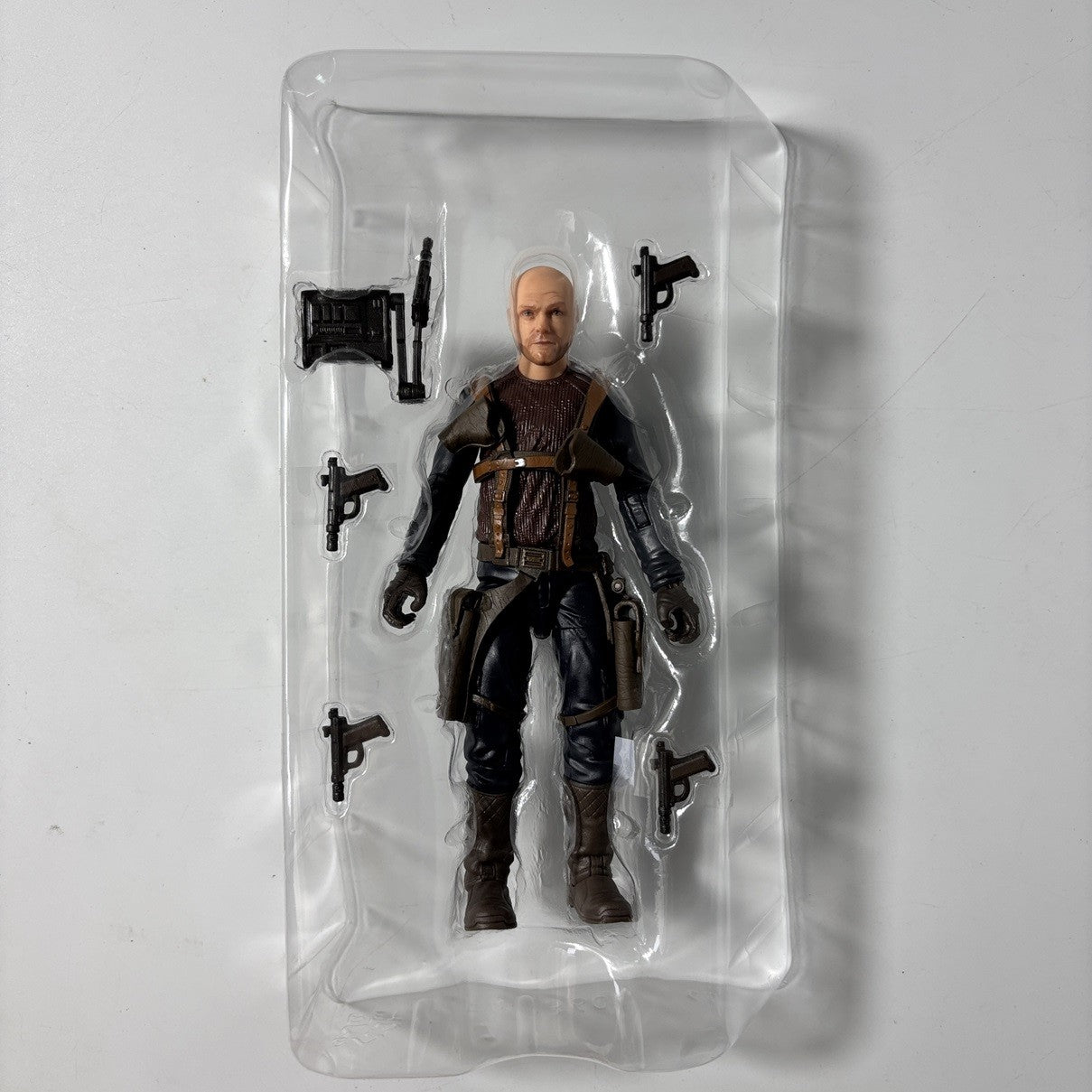 Star Wars Black Series Mandalorian Boba Fett Stormtrooper Trapper Wolf Obi-Wan Kenobi Action Figure Modelo Brinquedo Hobby Presente