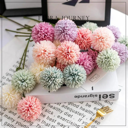 3/5Pcs Dandelion Flower Bouquet Valentine's Day Party Birthday Room Decoration New Year's Gift Supplies Hyacinth Wedding Decor