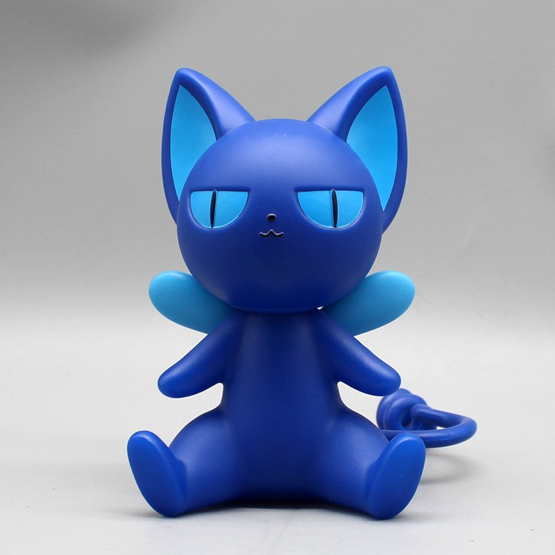 14cm Card Captor Sakura Cerberus E Spinel Sun Anime Action Figure Modelo Estátua Coleção Decoração de Mesa Enfeite Brinquedo de Presente