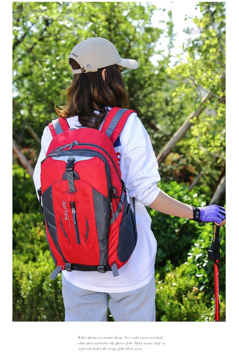 Mochila de Viagem Grande Capacidade Moda Masculina Escalada Esportiva Clássica para Viagem