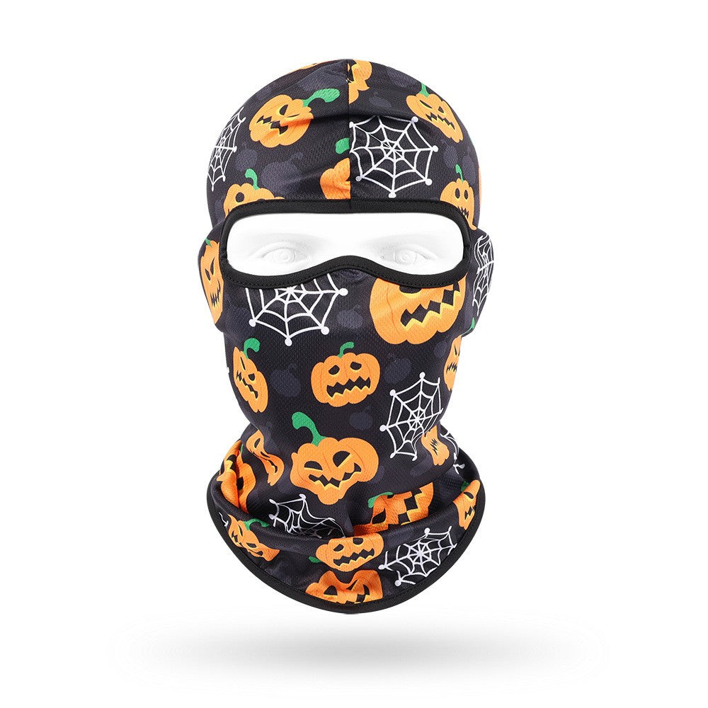 Quick-Dry Skull Face Mask - Breathable Sun Protection for Cycling & Outdoor Sports