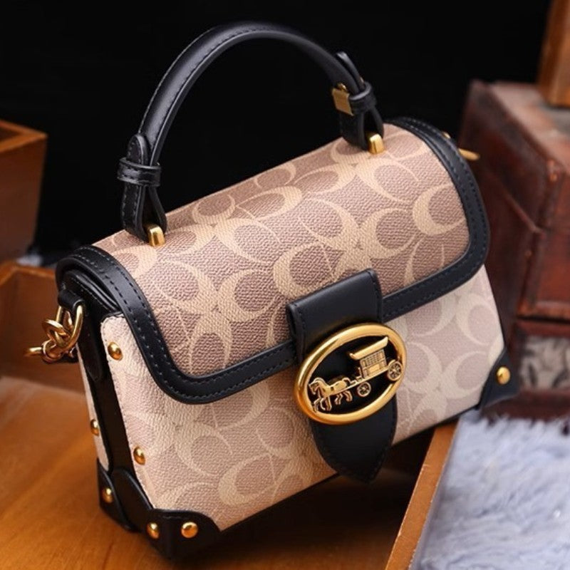 Hot women's bags, fashionable and versatile bags, handbags, high-end fashionable one-shoulder crossbody bags