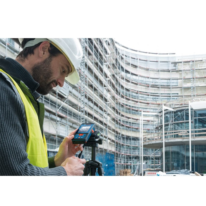 Medidor de Distância a Laser Infravermelho Bosch GLM100-25C Profissional 100m para Exterior Medição a Laser Precisa Materiais de Alta Qualidade