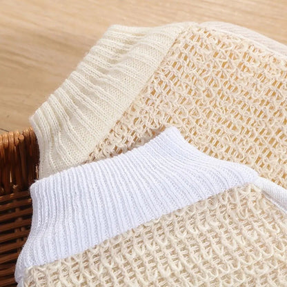 Bath Body Scrub Gloves Exfoliating Back Gloves Dead Skin Remover Double Sided Shower Brush Massage Cleansing Towel Bathing Tools