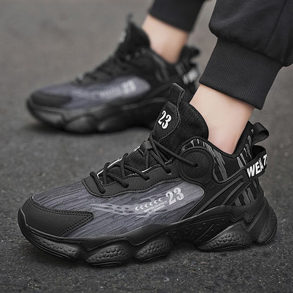 Man Increase the size Casual and fashionable shoes Anti-slip Wear-resistant Trend Sports shoes Lightweight Comfort Running shoes