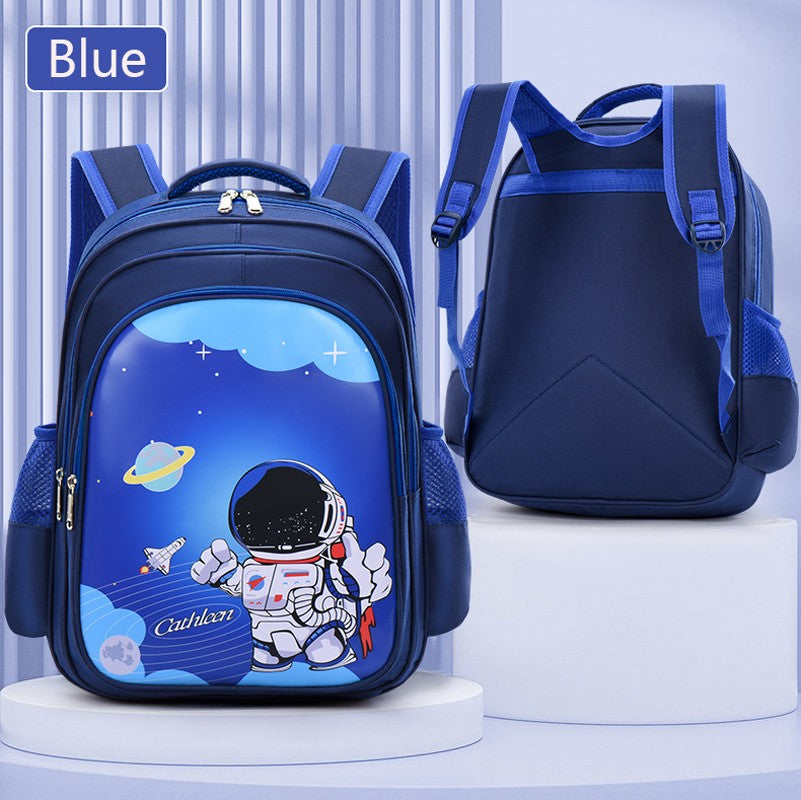 Mochila Primária de Jardim de Infância para Crianças, Mochila Escolar Infantil Fofa com Estrelas, Astronauta, para Meninos, Impermeável, para Bebês
