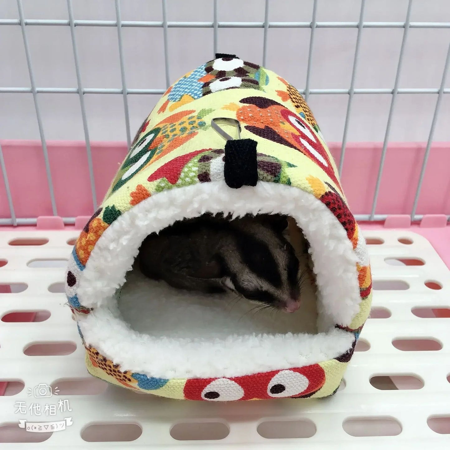 Ninho de Hamster Bolsa de Mel Esquilo Ramo de Flor Brilhante Porquinho-da-índia Porco-da-holanda Gato Longo Suprimentos de Aquecimento de Inverno para Animais de Estimação Gaiolas de Algodão