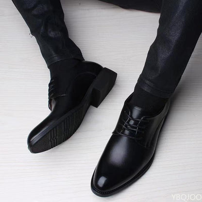 2025 new Fashionable versatile Men Shoes Heightening Shoes Spring  British Casual Business flats Casual comfortable Shoes