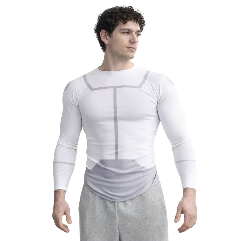 Invincible Mark Grayson Cosplay Thragg Costume Disguise for Adult Men T-Shirts Casual Outfits Roleplay Halloween Carnival Suit