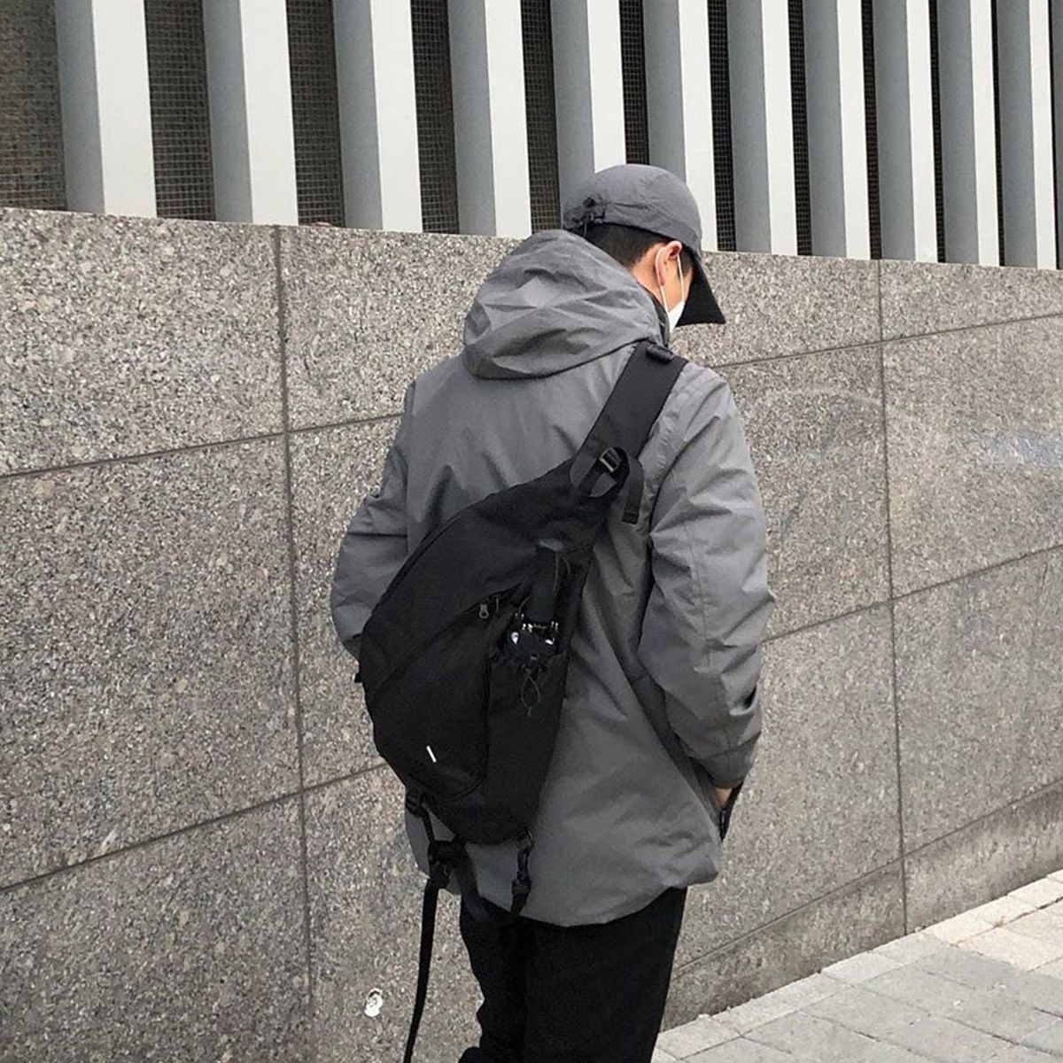 Large Capacity Men's Chest Pack Casual Hip Hop Travel Unisex Crossbody Bag High Quality Nylon Storage Shoulder Bag Free Shipping