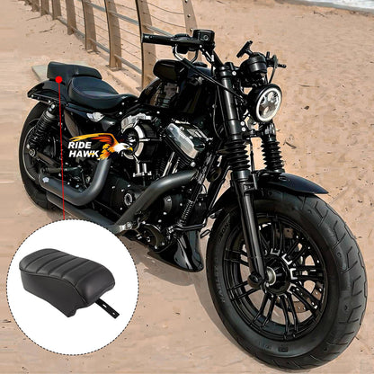 Assento de Motorista de Moto Assento Traseiro de Passageiro Pillion Preto Conjunto de Assento Sporster para Harley Sportster Iron 883 XL883N 2016-2022