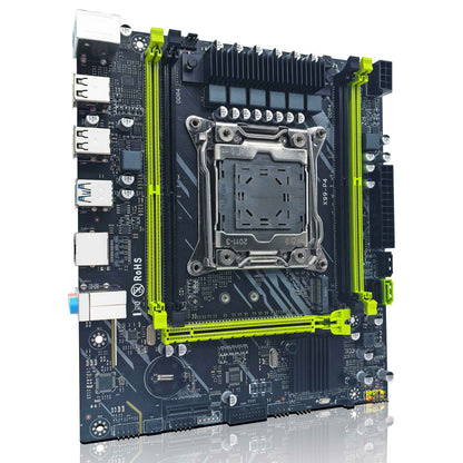 Kit Placa Mãe ZSUS X99 P4 com Processador Intel LGA2011-3 Xeon E5 2680 V4 Memória RAM DDR4 16GB (1*16GB) 2133MHZ NVME M.2 SATA