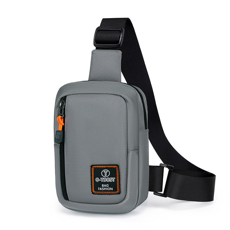 Fashionable Men's Small Shoulder Bag, High-quality and Durable Oxford Cloth Handbag, Portable Crossbody Bag, Flap Mini Waist Bag