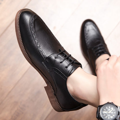 Classic Casual Business Leather Shoes Men Social Wedding Party Leather Shoes For Men Dress Oxfords Formal Leather Shoes Men