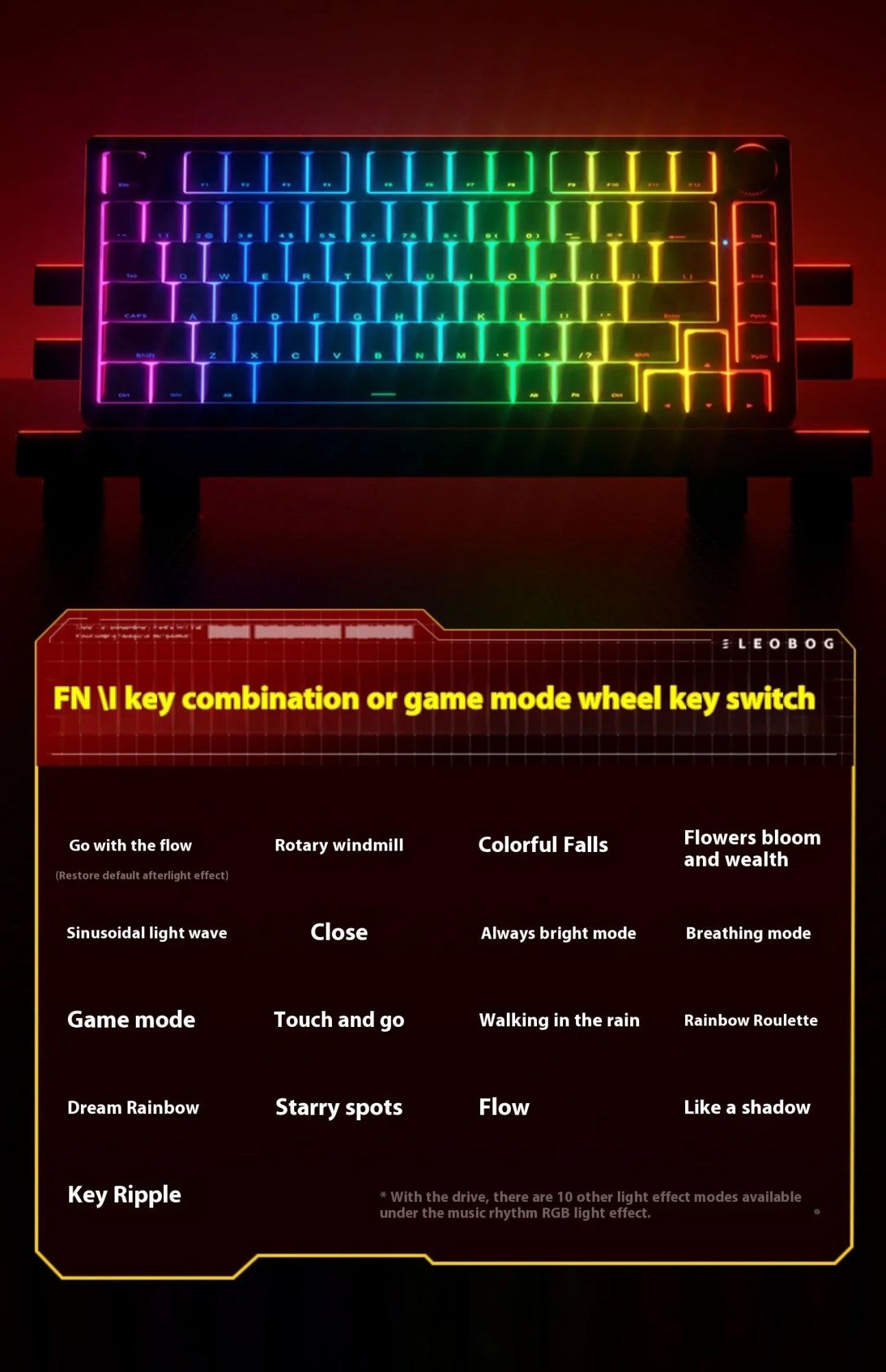 Leobog Hi75C Hi75 Hi75C Pro Kit de Teclado Mecânico Customizado de Alumínio Sem Fio para Jogos Bluetooth 2.4G Teclado Gamer com Hotswap com Fio