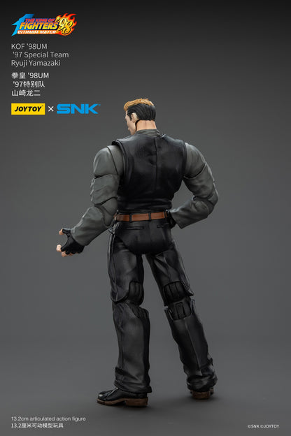[Pré-venda] JOYTOY 1/18 Action Figure SNK KOF '98UM '97 Modelo de Anime da Equipe Especial