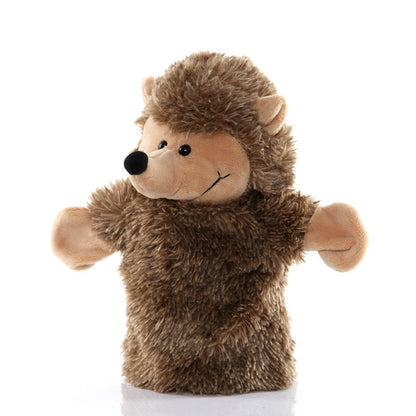 Animal Hand Finger Puppet Plushed Doll Educational Baby Toys Fox Bear Shark Simulator Soft Stuffed Toys Anime Doll Game For Girl