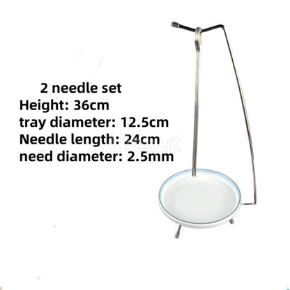 Kebab Barbecue Rack BBQ Cookware Roaster Rack Grill Vertical Stand Spanish outdoor BBQ Skewer Rack for Picnic Party Meat Sausage