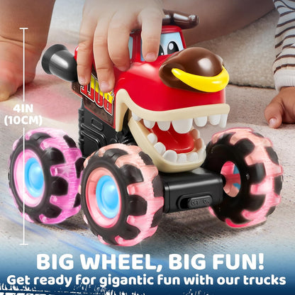 Ativação Esportiva de Brinquedo de Caminhão Monstro Carro Luminoso de Pedal de Monstro Brinquedo de Pressionar Carro Presente de Natal