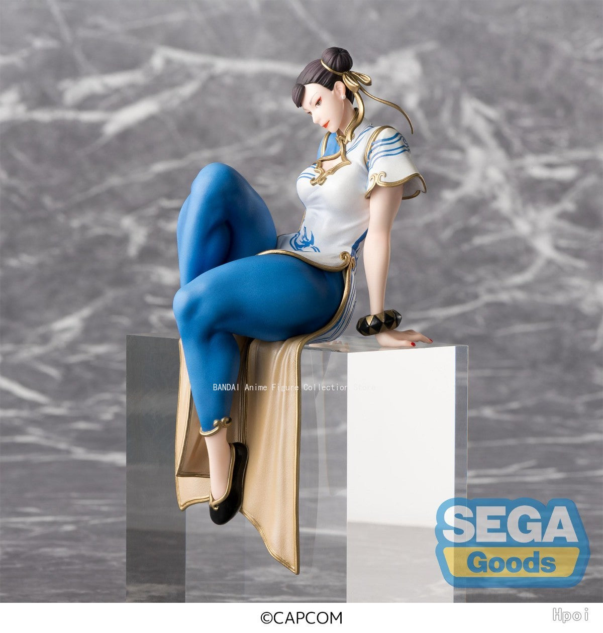Figura SEGA Street Fighter 6 Chokonose Premium Ryu/Chun-Li Coleção de Brinquedos Presentes Modelo Enfeites Estátua