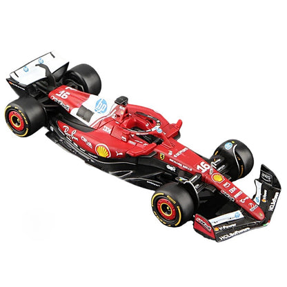 2025 Bburago 1:43 Ferrari SF-25 F1 16# Charles Leclerc 44# Lewis FORMULA1 Carro de Liga em Miniatura Diecast Modelo de Coleção Brinquedos Presente