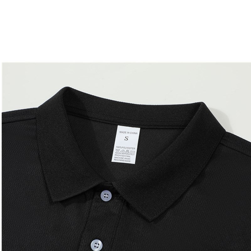 Men's Polo Shirt Printed Summer Collar Stripe Men's Short Sleeve Casual Breathable Lightweight Luxury Cool T-shirt