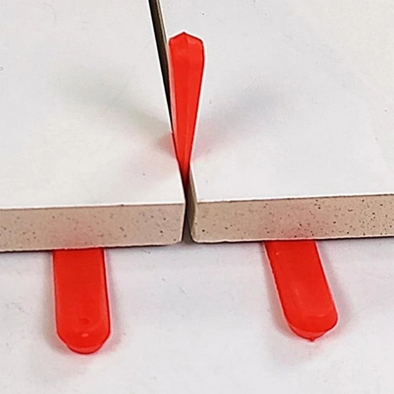 100 peças Espaçador de Nivelamento de Plástico Reutilizável de 5/6/10mm para Clipes de Nivelamento de Azulejos Localizador de Piso de Cerâmica Ferramenta de Ajuste de Assentamento