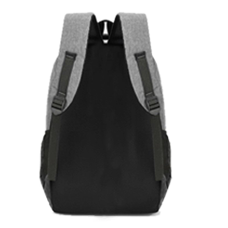 Neutral style backpack for men and women, with multi-layer zippers, suitable for students' school bags and travel bags.