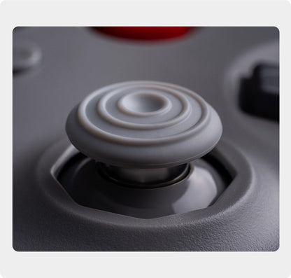 8BitDo 64 2.4G Wireless Controller for Original N64 / Analogue 3D / Windows PC, Retro Gamepad Low Latency (Grey)