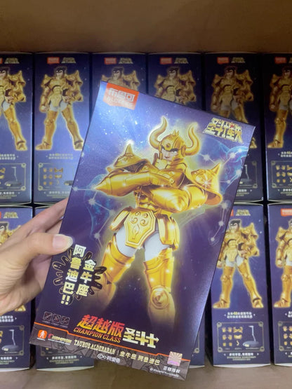Em estoque Original Saint Seiya CLÁSSICO CLÁSSICO Gold Saint Shiryu Máscara da Morte Shura Ouro Câncer Capricórnio Modelo Montado Brinquedos