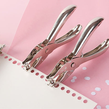 Single Hole Puncher Capacity 6mm Diameter Hole Puncher Hand Paper Cutter Paper for Scrapbooking Tool Home Office School Supplies