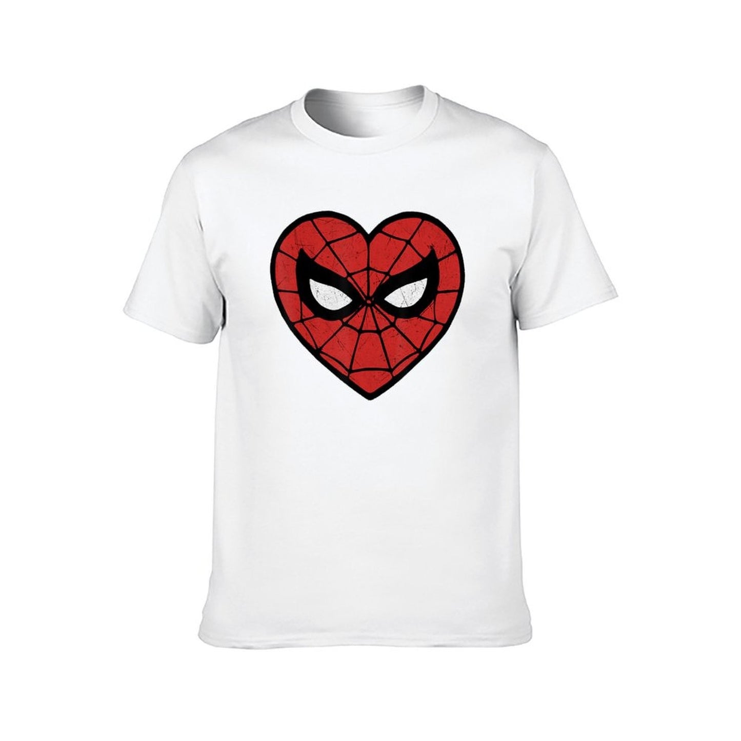 Spider Dudes in Heart T-Shirt black cotton t-shirt plain for man package man t shirt luxury T-Shirt