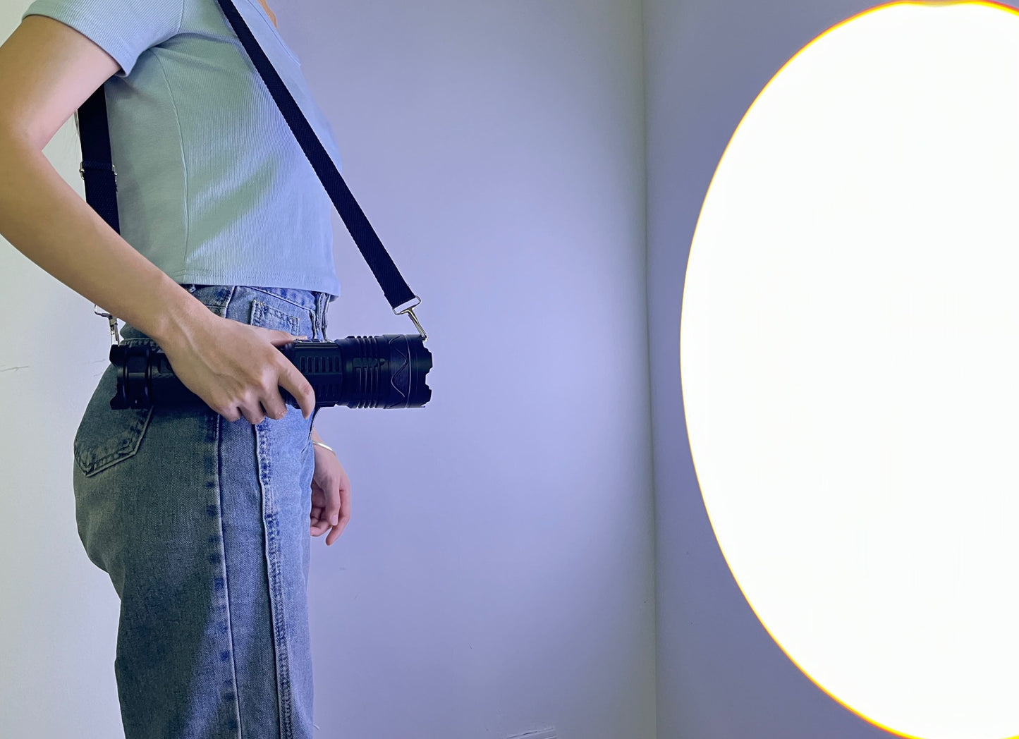 1000000LM Most Powerful LED Flashlight Rechargeable Type-c Flashlight Long Range 6000M Tactical Torch Light For Fishing Hunting