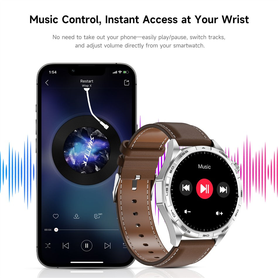 2026 Novo Smart Watch Masculino Relógio 6 AMOLED HD Tela Multi-Esporte Chamada Bluetooth GPS Trajetória Frequência Cardíaca Oxigênio no Sangue SmartWatches