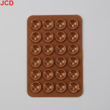JCD 24 Quadrado Silicone Espesso Ventosa Ventosas Celular Tablet Bagagem Ventosa Carregador Universal Capa de Couro
