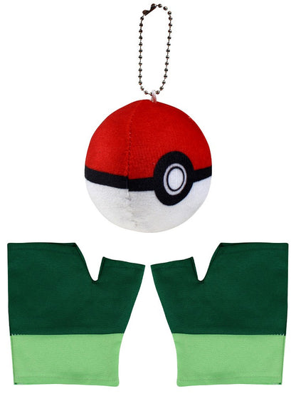 Anime Blue Jacket Cosplay Costume Boys Ash Ketchum for Halloween Party Trainer Gloves Cap Set Christmas Carnival Costumes
