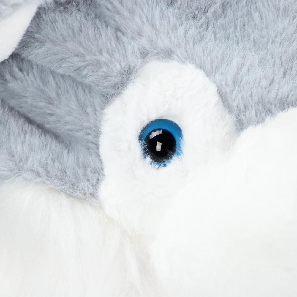 Women Girls Soft Warm Moving Jumping Rabbit Pinch Airbag Animals Ear Hat Funny Cap Plush