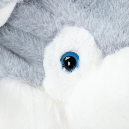 Women Girls Soft Warm Moving Jumping Rabbit Pinch Airbag Animals Ear Hat Funny Cap Plush