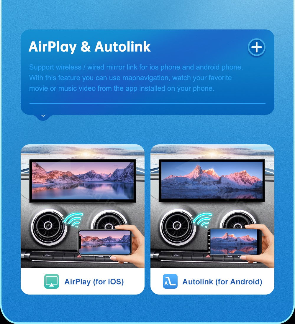 12.3'' Touch Display For Audi A3 S3 2014-2019 Road Top 12.3 Inch Multimedia Player Andriod Auto Link GPS Carplay Screen Car Play