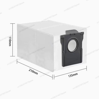 Acessórios para Robô Aspirador Dreame L10s Pro Ultra Heat / X30 Ultra: Escova Principal, Escova Lateral, Pano de Limpeza, Filtro Hepa, Saco de Pó, Peças de Reposição