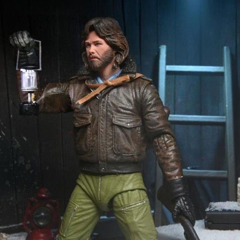 NECA 7 polegadas O Enigma de Outro Mundo Ultimate Macready (Último Confronto) Figura de Ação de PVC Modelo de Brinquedo Decoração Presentes