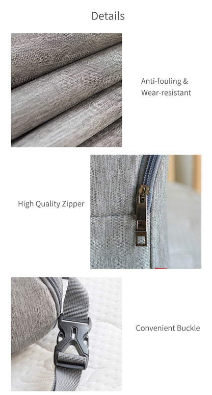 New Portable Mother Feeding Bottle Bag Heat Insulation Lunch Bags Leak-proof Breast Milk Cooler Bag with Stroller Hanging Design